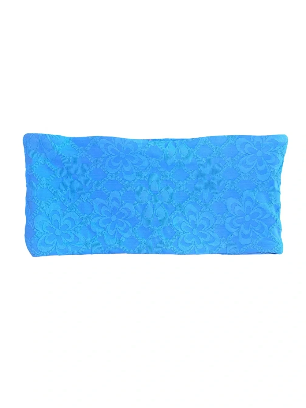 Free People Free-est Lola Strapless Bandeau Bikini Top Blue